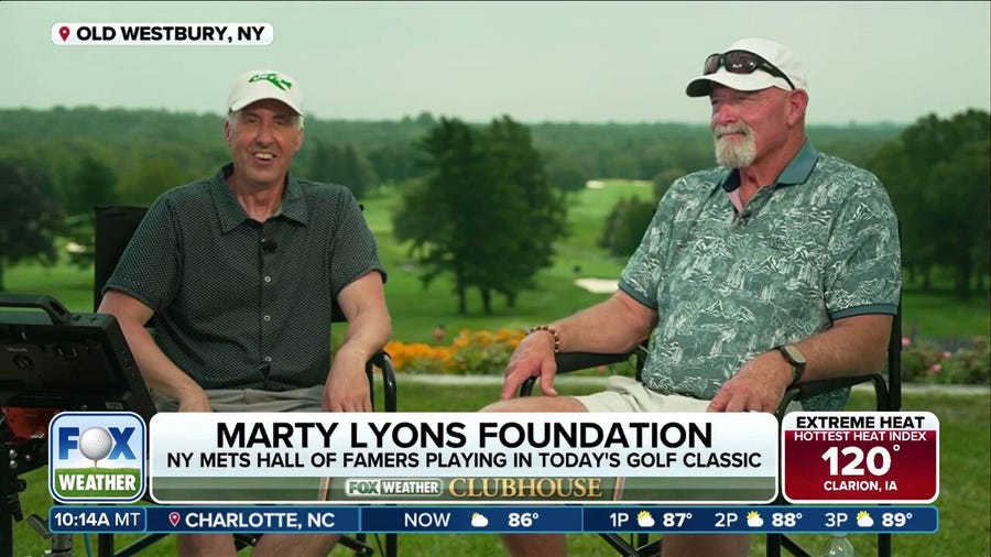 New York sports legends participate in the Marty Lyons Foundation Golf Classic