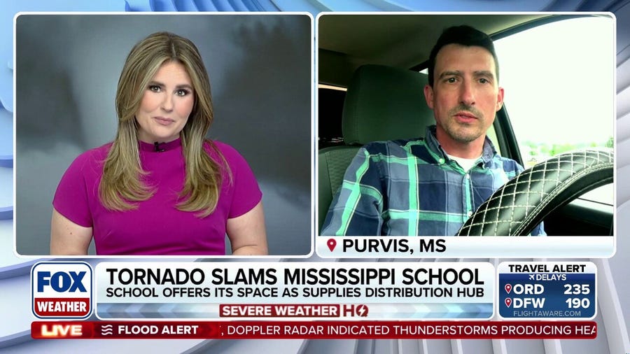 Mississippi schools damaged by powerful storms