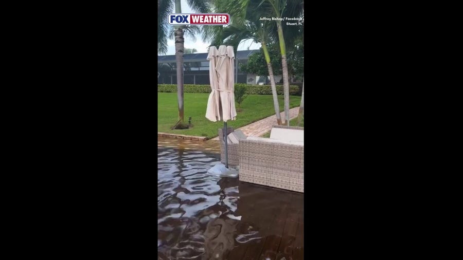 King Tides increased coastal water levels in Florida
