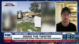 Tornado survivor shares his firsthand experience