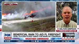 Tropical downpours to bring ‘major relief’ in combating Florida wildfires 