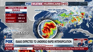 Tropical Storm Isaias intensifies and is forecast to become a dangerous hurricane