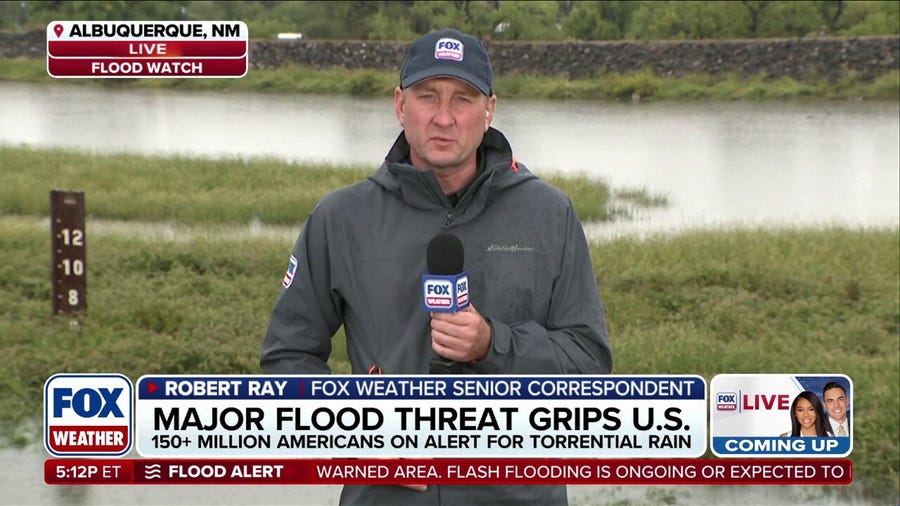Flash flooding threat grips New Mexico as rain from Tropical Storm Polo moves into Southwest
