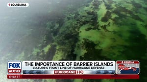 The importance of barrier islands during hurricane season