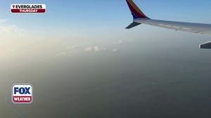 View from above: Layer of Saharan dust blankets the Florida Everglades 
