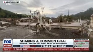 Sharing a common goal: Providing aid and giving first responders a place to rest and work after Helene
