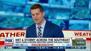 Heavy rain and severe weather target the Gulf Coast, Southeast 