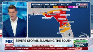 Severe storms taking aim for Florida to kick off the weekend