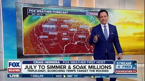 July pattern flip to bring West heat, East storm chances