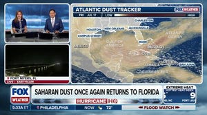 Saharan dust reaches Florida bringing hazy skies, Gulf Coast heat amid hurricane season lull