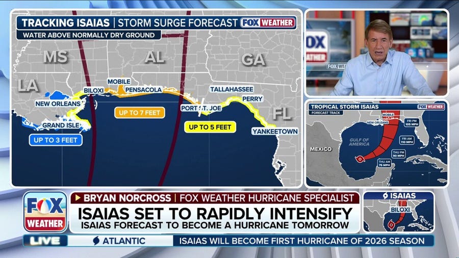 Exclusive analysis: Tropical Storm Isaias forecast to become a hurricane Thursday before slamming US