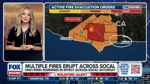 Santa Ana Winds fuel multiple Southern California wildfires