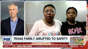 Family airlifted to safety after life-threatening flooding slammed South Texas