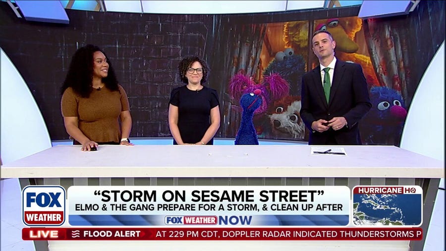 Sesame Street's Grover joins FOX Weather to talk about 'Storm on Sesame Street'