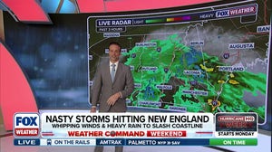 New England hit with yet another weekend of rainy, stormy weather