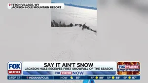 Wyoming ski resort sees first snow of the season