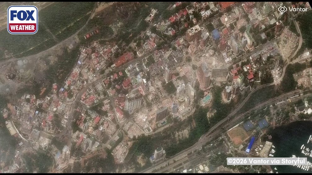 Images from around La Guiara, Venezuela show the extent of damage following back-to-back major earthquakes on Wednesday night. The death toll is expected to rise as search and rescue efforts continue. 