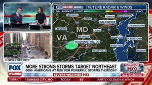 Line of severe storms to bring heavy rain to the northeast
