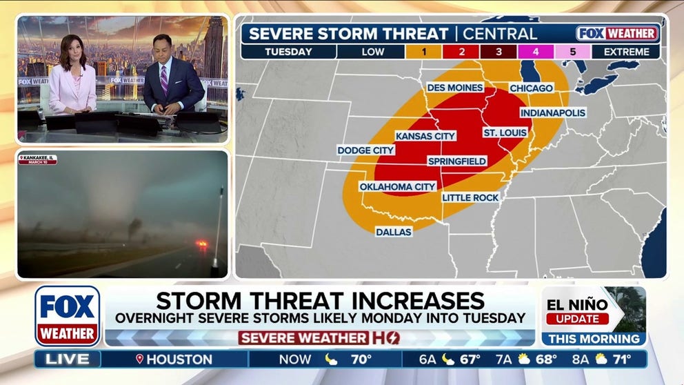 Multi-day severe weather threat targets the Plains and Midwest | Latest ...