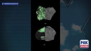 X-ray CT scan reveals interior structure of samples from asteroid Bennu