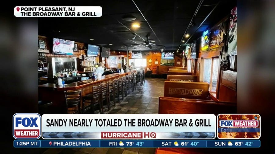 New Jersey restaurant reflects on Superstorm Sandy 14 years ago