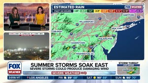 Thunderstorms, oppressive humidity grip Ohio Valley & Northeast, placing millions under flood threat