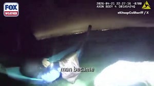 Watch: Double amputee rescued after being stranded by high tide in Washington