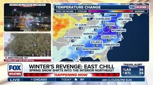 Northeast faces sub-freezing temperatures and light Snow as winter surges back