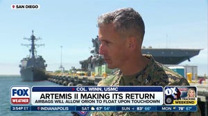 Naval Base San Diego is ready for Artemis II's splashdown in the Pacific Ocean