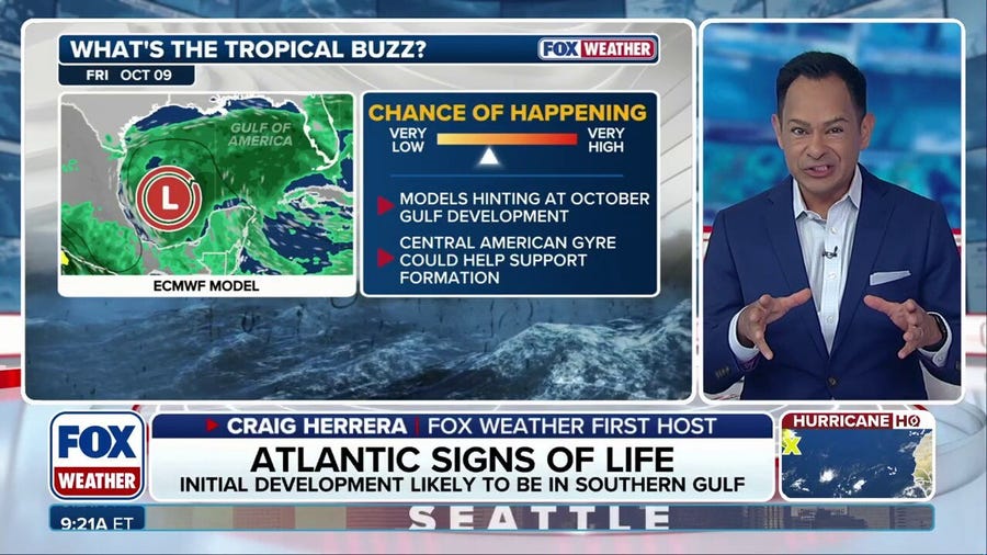 Long-range signals show the potential for tropical mischief in the Gulf in October