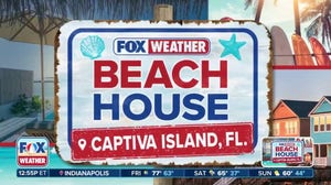 Gnarly waves at the FOX Weather Beach House