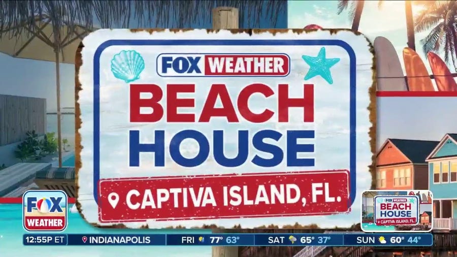 Gnarly waves at the FOX Weather Beach House