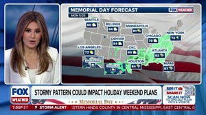 Memorial Day Weekend kicks off to a wet start