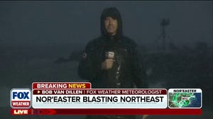The nor'easter blast the Northeast causing flash flooding and severe beach erosion 