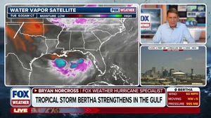 Exclusive analysis of Tropical Storm Bertha as it barrels toward the Gulf Coast
