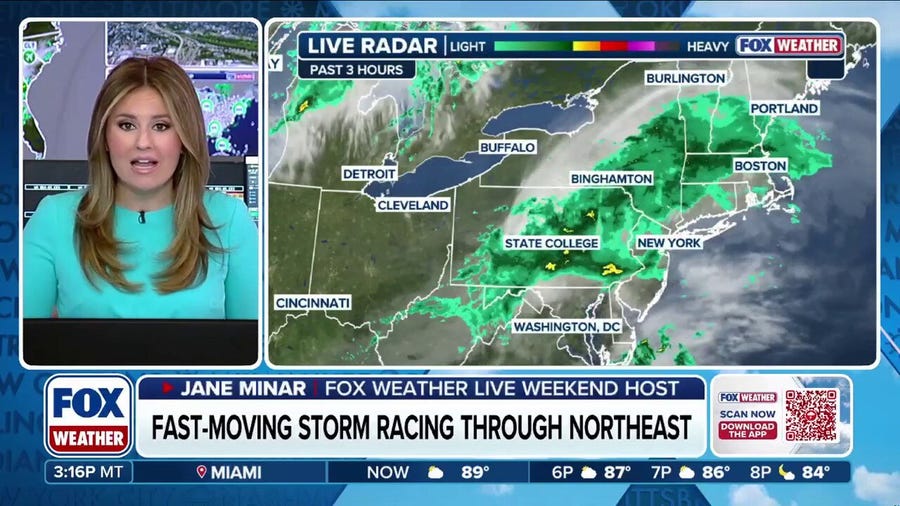 Northeast Faces Stretch of Cool, Rainy Weather Into Next Week