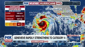 Tropical threats grow as two hurricanes spin across Pacific