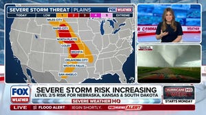 Severe storms bringing large hail, damaging wind threat to the northern Plains