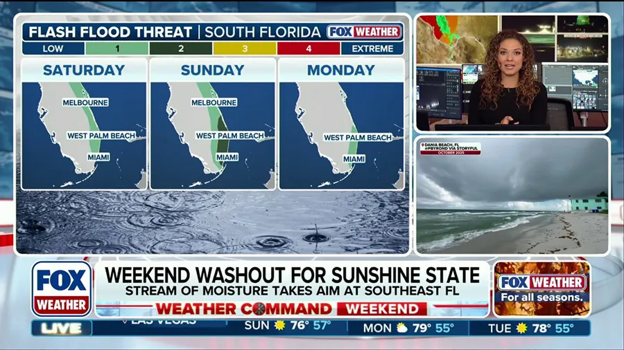 Tropical moisture, King Tides fuel flood threat for parts of South Florida through the weekend