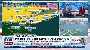 Heavy rain, flood threat return to Northeast, I-95 corridor this weekend