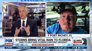 Severe storms bring vital rain to Florida