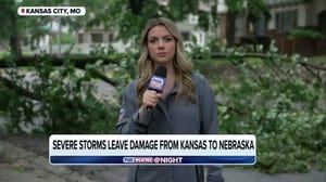 Severe storms leave damage from Kansas to Nebraska