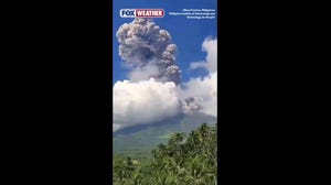 Watch: Philippines' Mayon Volcano erupts, spewing massive ash plume