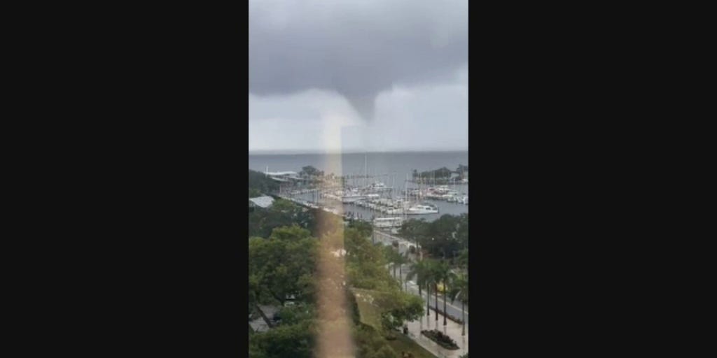 WATCH: Waterspout spins in Tampa Bay | Fox Weather