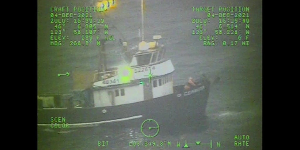 Coast Guard Rescues Fishing Vessel In Distress | Latest Weather Clips ...