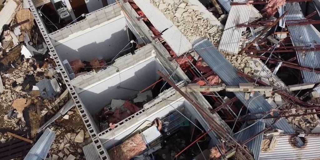 Aerial Video Shows Tornado Damage To Arkansas Nursing Home | Latest ...