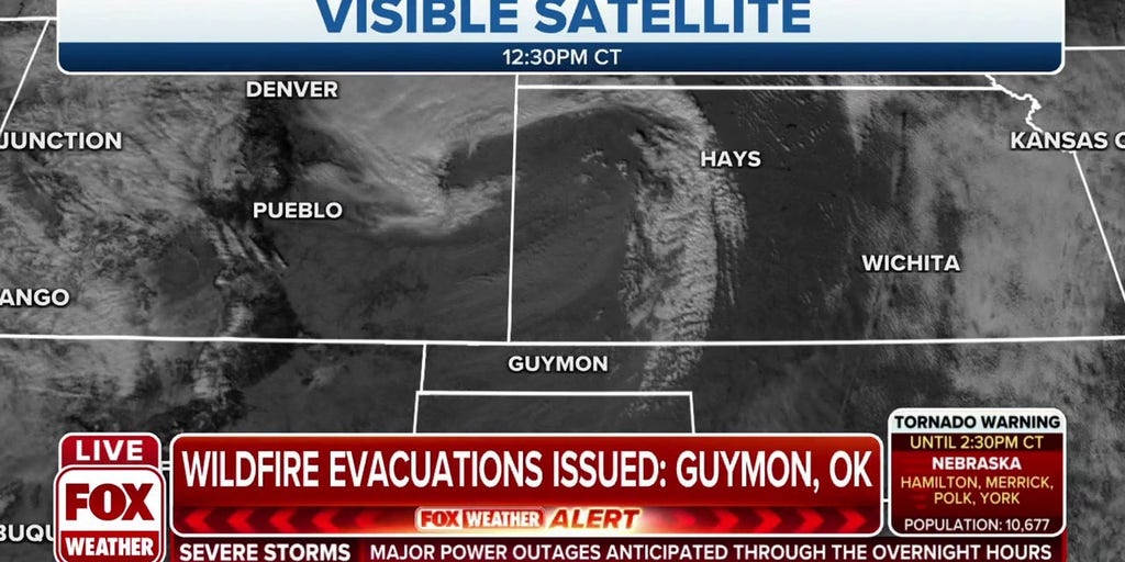 Wildfire evacuations issued in Guymon, OK Latest Weather Clips FOX