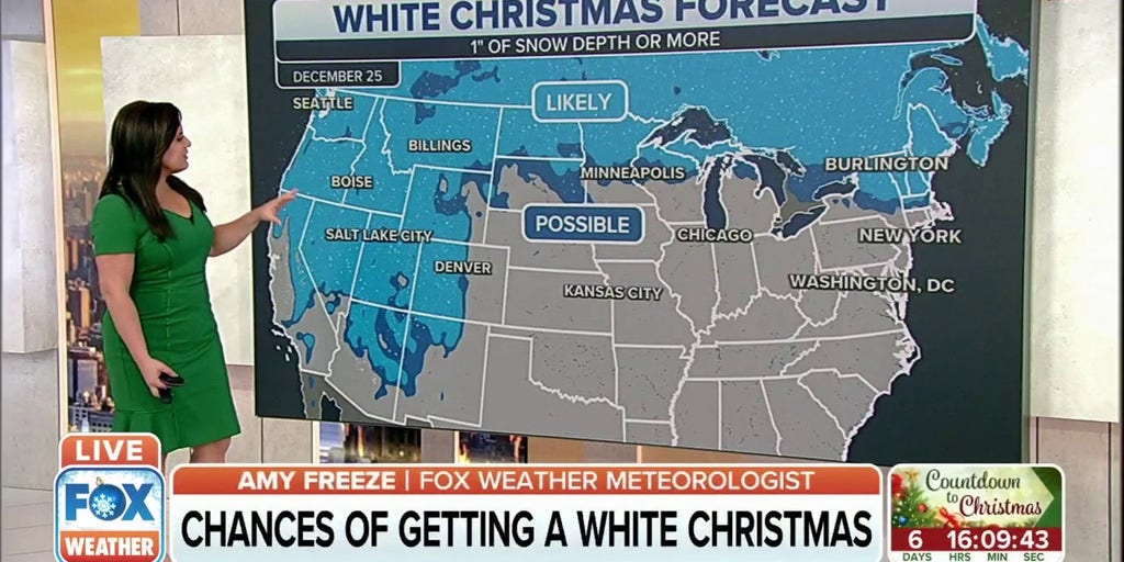 What Are The Chances Of Getting A White Christmas? | Latest Weather ...