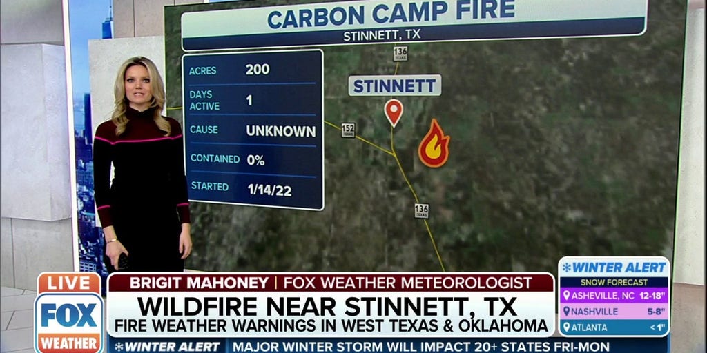 Wildfire threatens homes, businesses in Texas Latest