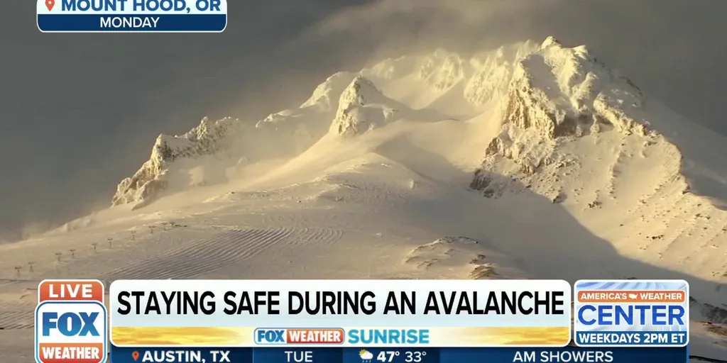 How to stay safe during an avalanche Latest Weather Clips FOX Weather
